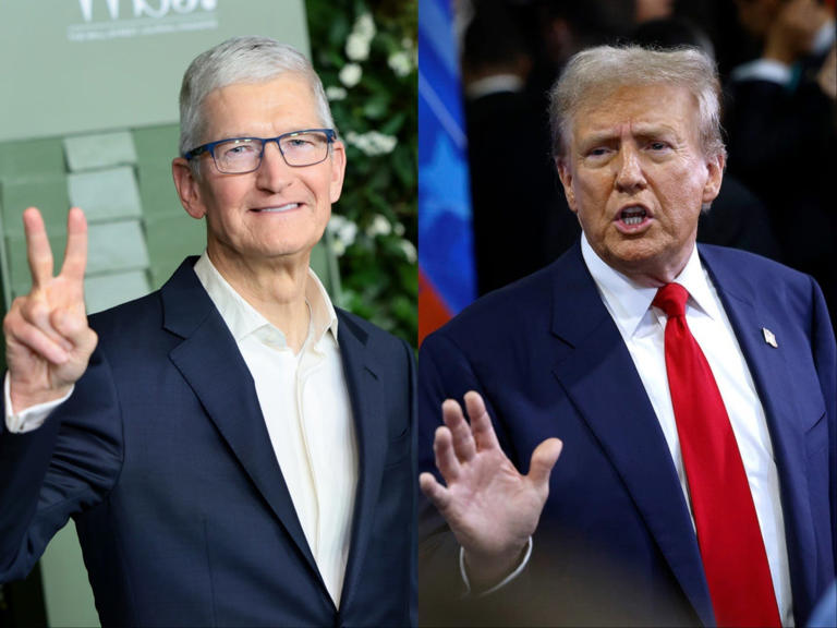 Trump Warns Apple of Tariffs
