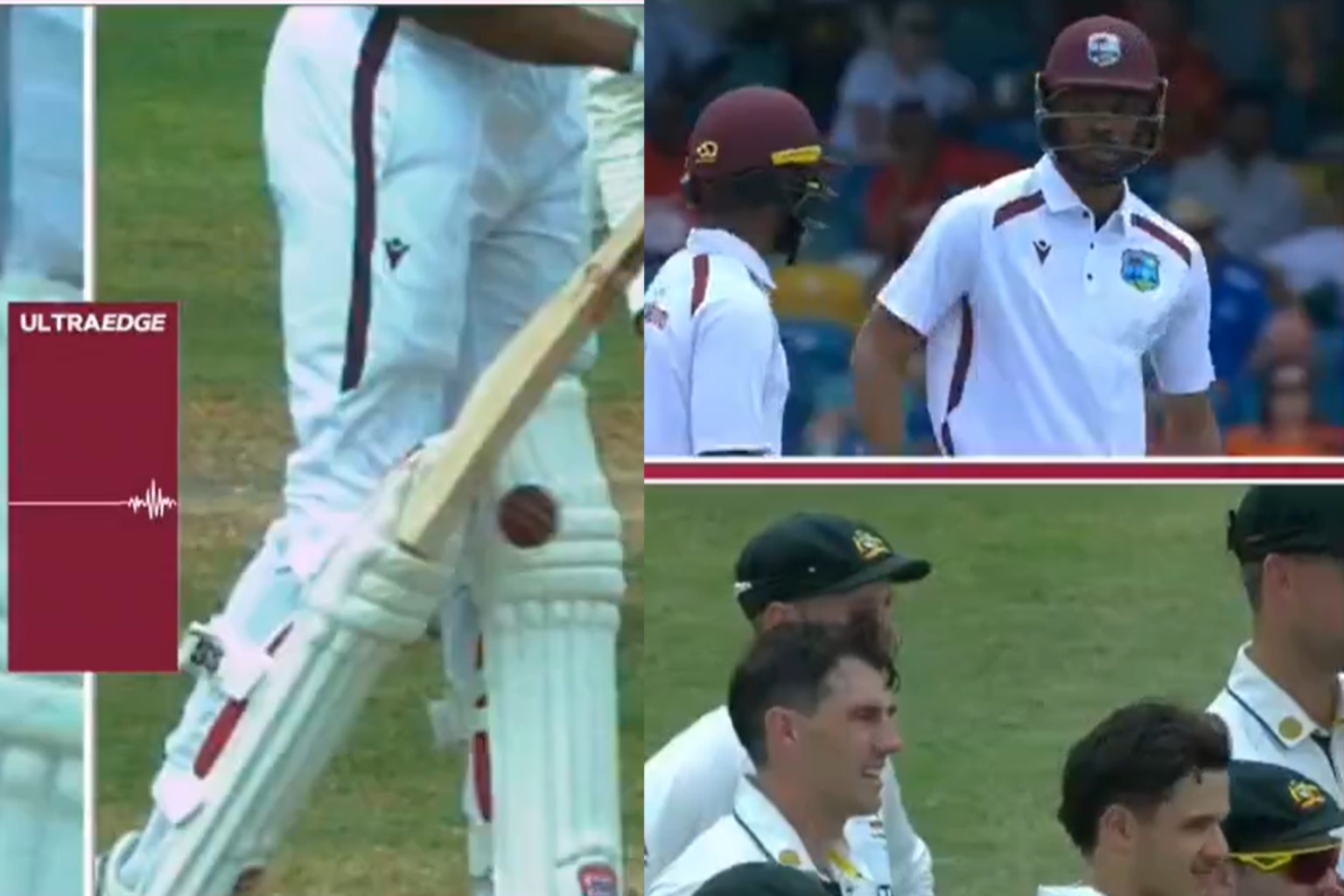 West Indies vs Australia DRS Controversy