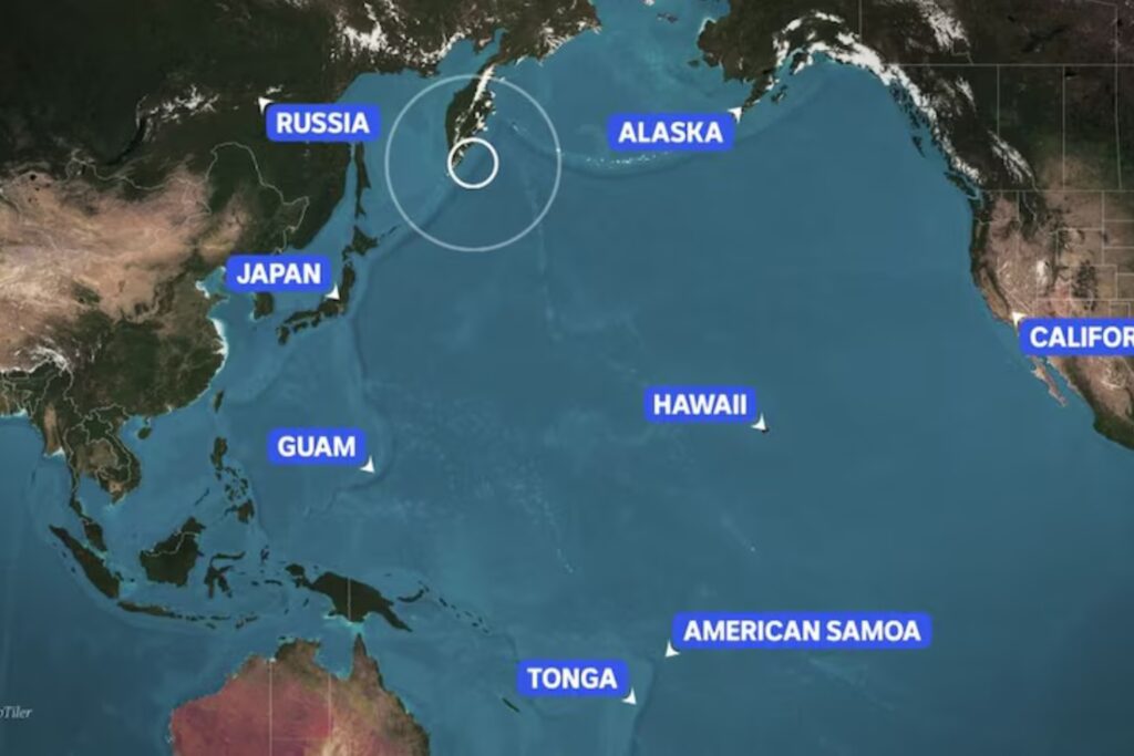 Massive Russia Earthquake