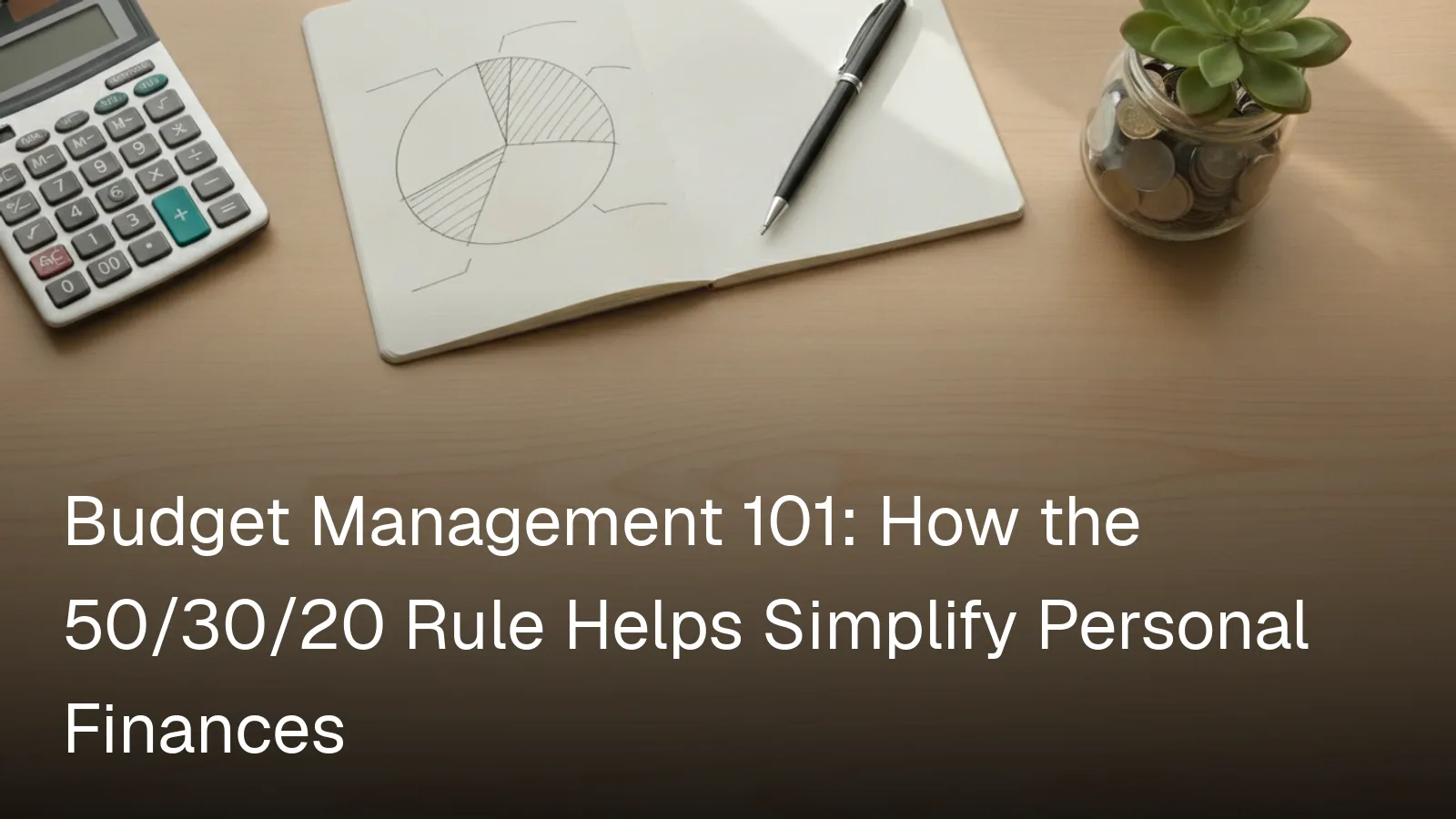 Budget Management 101: How the 50/30/20 Rule Helps Simplify Personal Finances