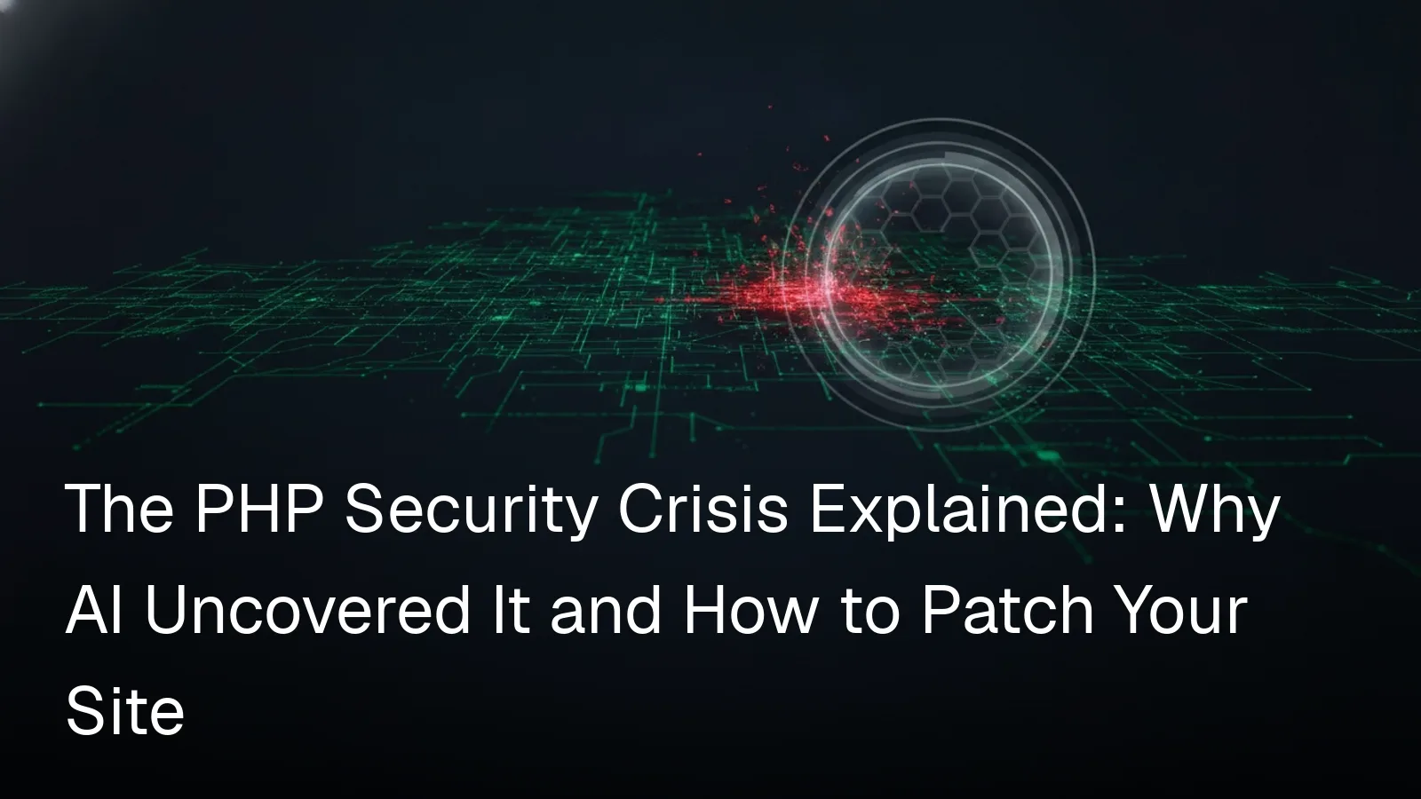 The PHP Security Crisis Explained: Why AI Uncovered It and How to Patch Your Site